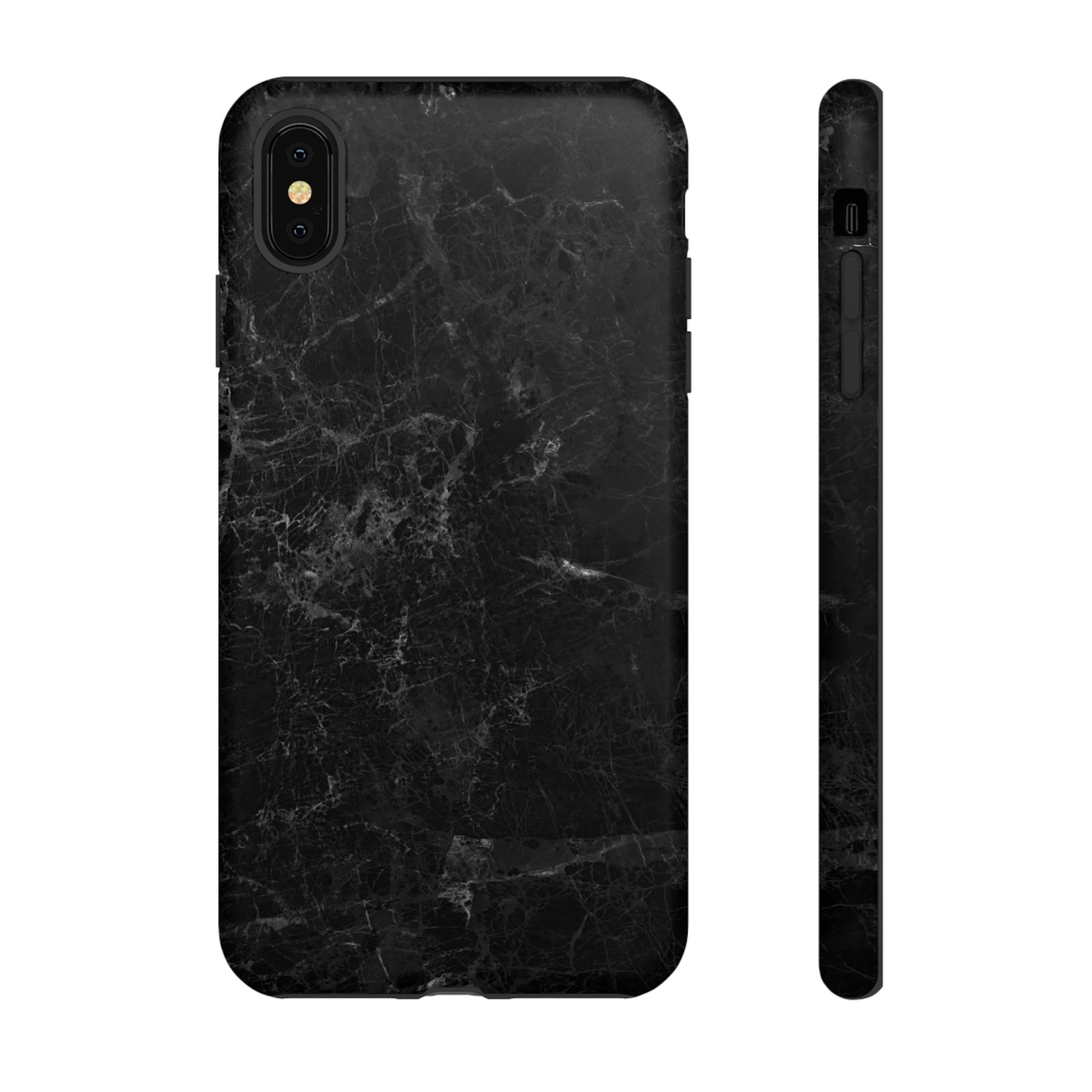 Black Marble - Protective Phone Case