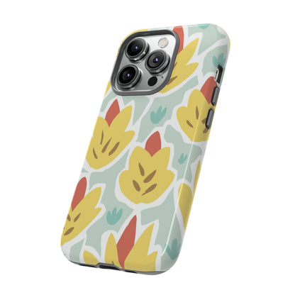 Summer Yellow Happy Flower - Protective Phone Case