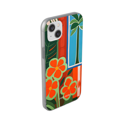 Orange Blossom Burst iPhone 14 Plus Case - Soft