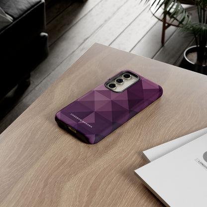 Gradient Purple Mosaic Samsung S23 - Tough Phone Case