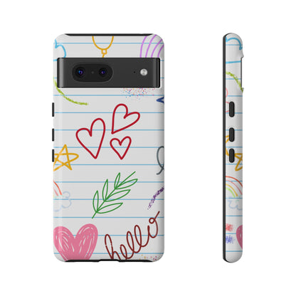 Hearts Dance Happily - Google Pixel Case