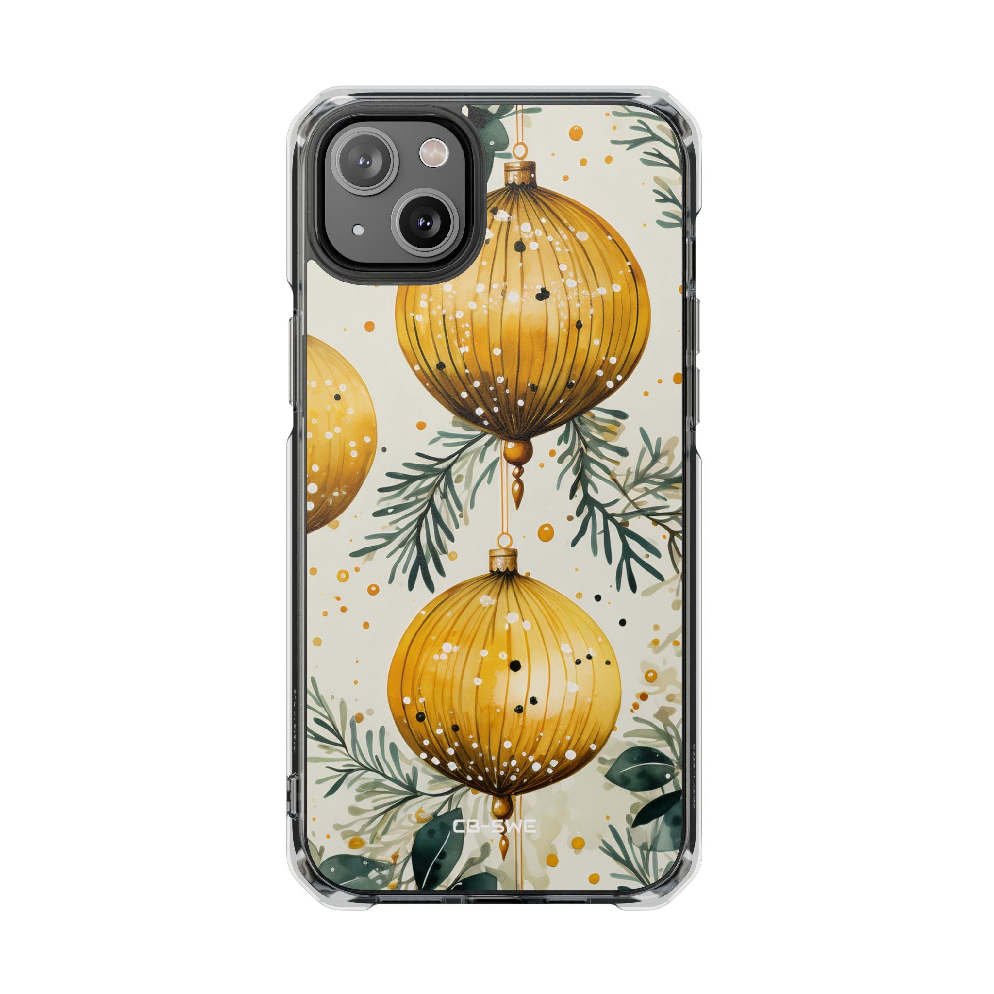 Golden Ornaments Dance iPhone Case - Impact
