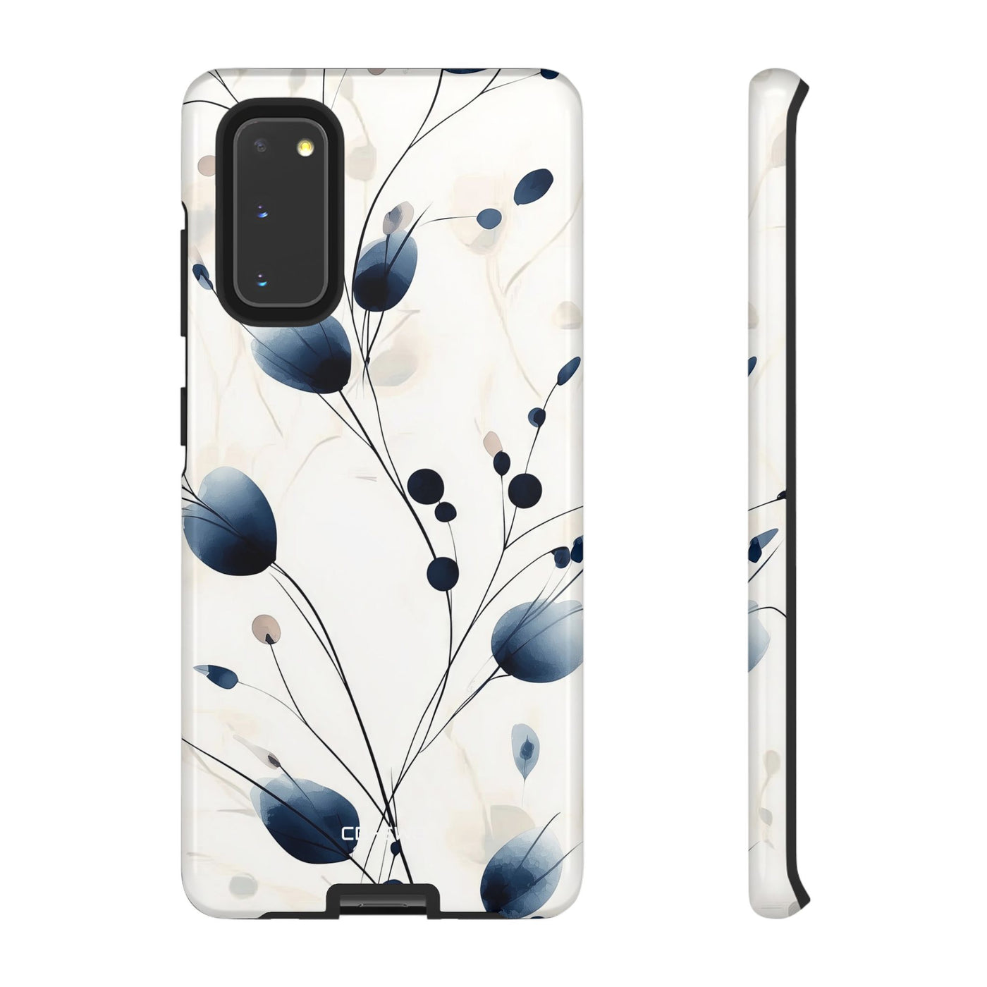 Floral Harmony Blue - Samsung Case