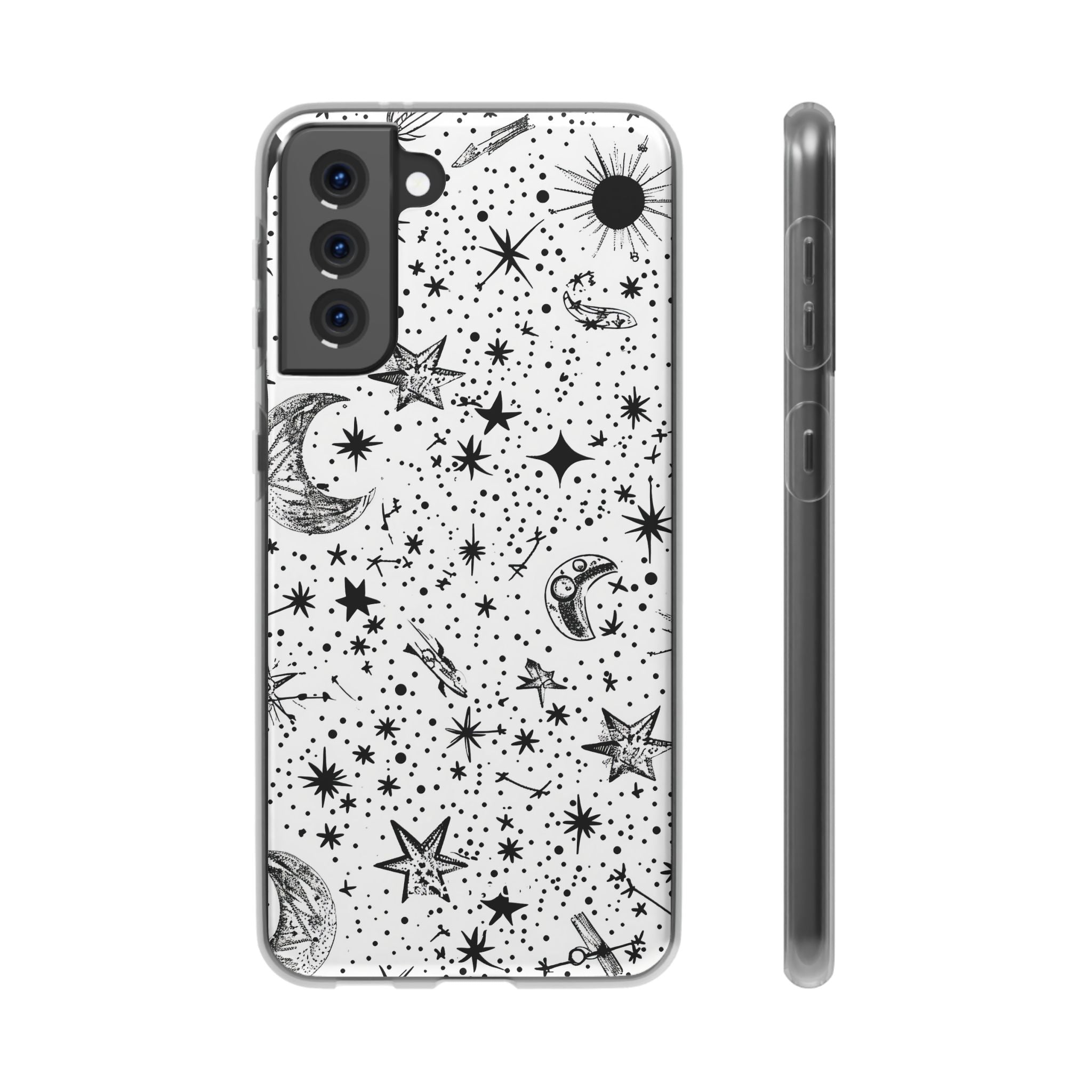 Retro Space Odyssey | Flexible Phone Case for Samsung Galaxy