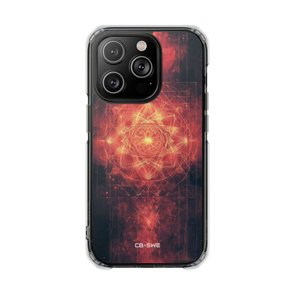 Flames Embrace Sky iPhone Case - Impact