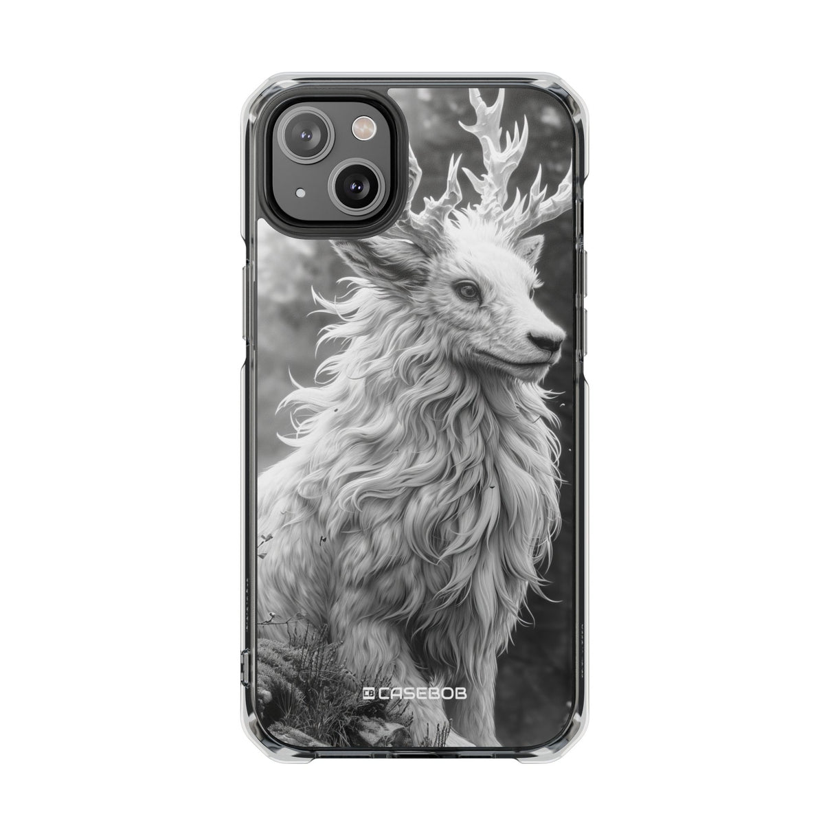 Majestic Forest Guardian - Phone Case for iPhone (Clear Impact - Magnetic)