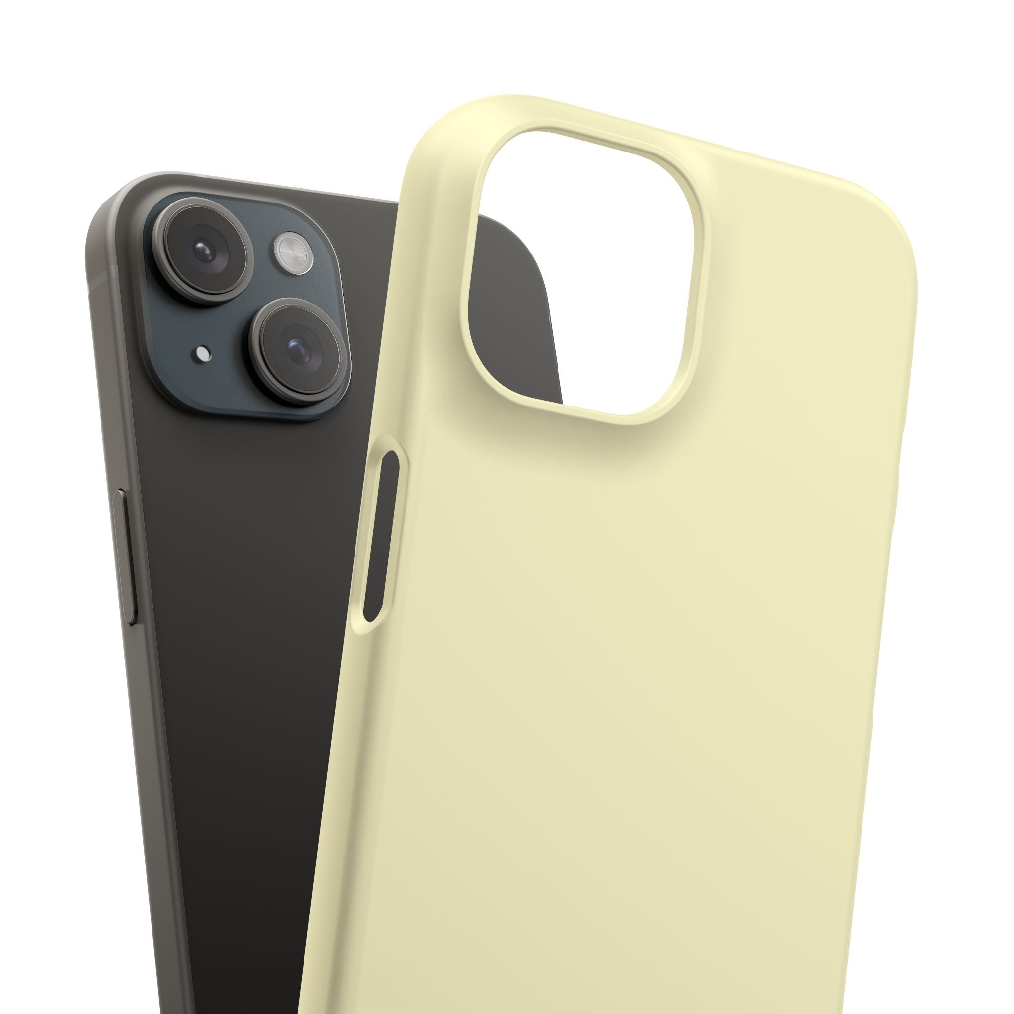 Lemon Chiffon iPhone 15 - Slim Phone Case