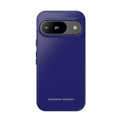 Serene Blue Minimalism Google Pixel 9 - Tough Phone Case