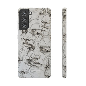 Ethereal Faces | Slim Phone Case for Samsung