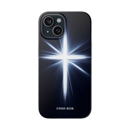 Glowing Crossburst iPhone 15 Case - Soft