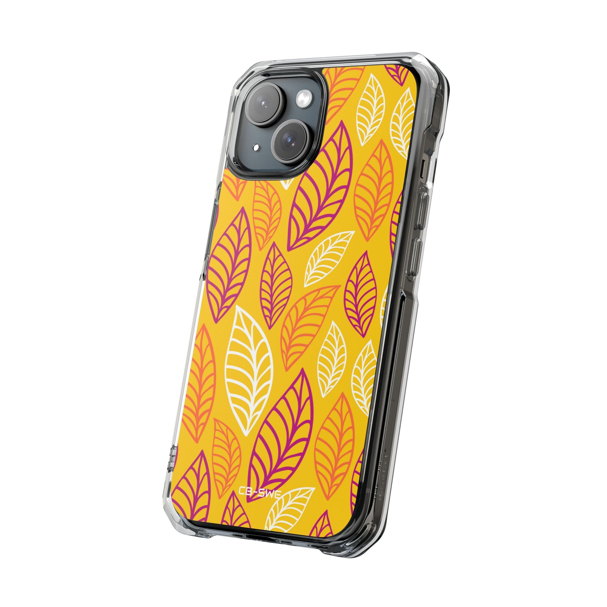 Vibrant Leaf Symphony iPhone Case - Impact