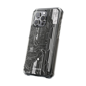 Circuitry Aesthetics - Phone Case for iPhone (Clear Impact - Magnetic)