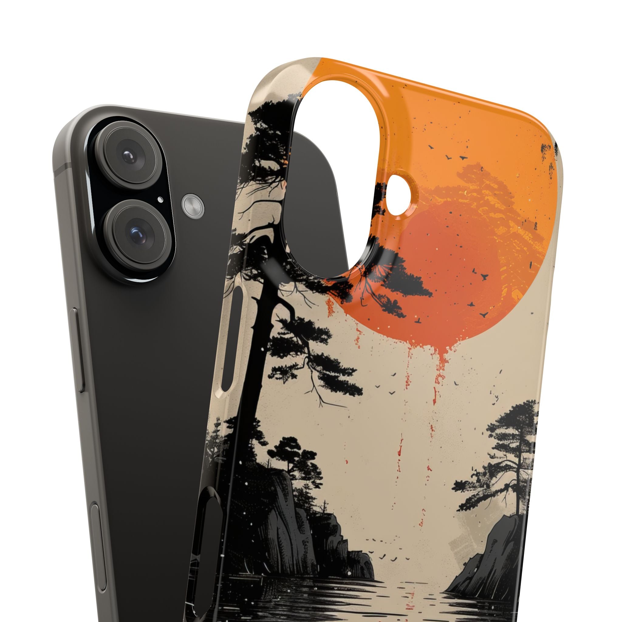 Zen Serenity Sunscape iPhone 16 - Slim Phone Case