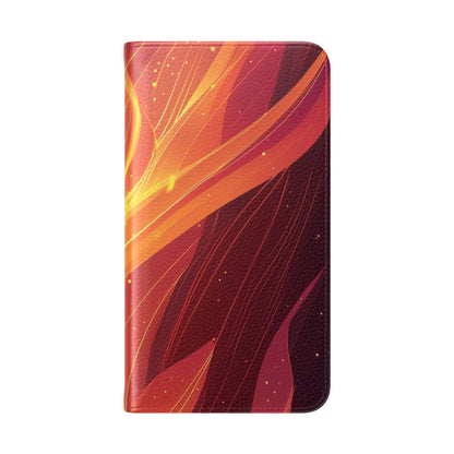 Flaming Ember - Samsung S23 Case - Wallet