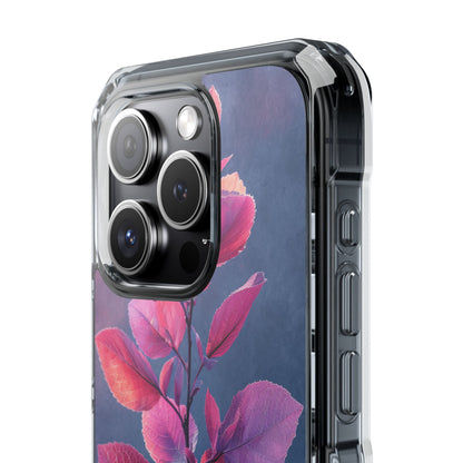 Pink Blue Nature - Clear Impact iPhone 15 Phone Case