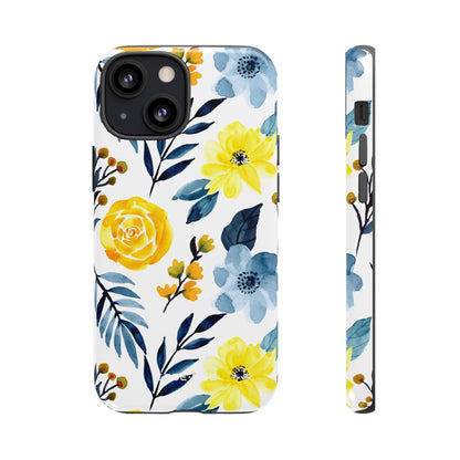 Golden Bloom iPhone 13 Mini Case - Tough