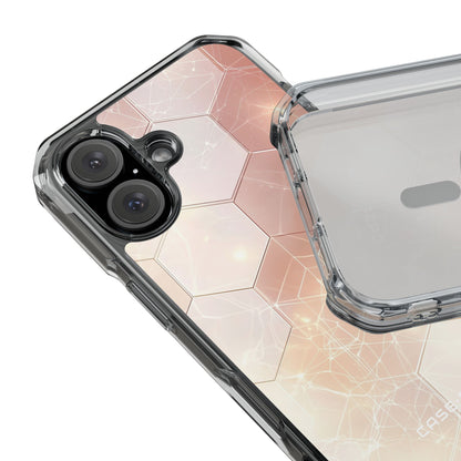 Honeycomb Glow iPhone 15 Case - Impact
