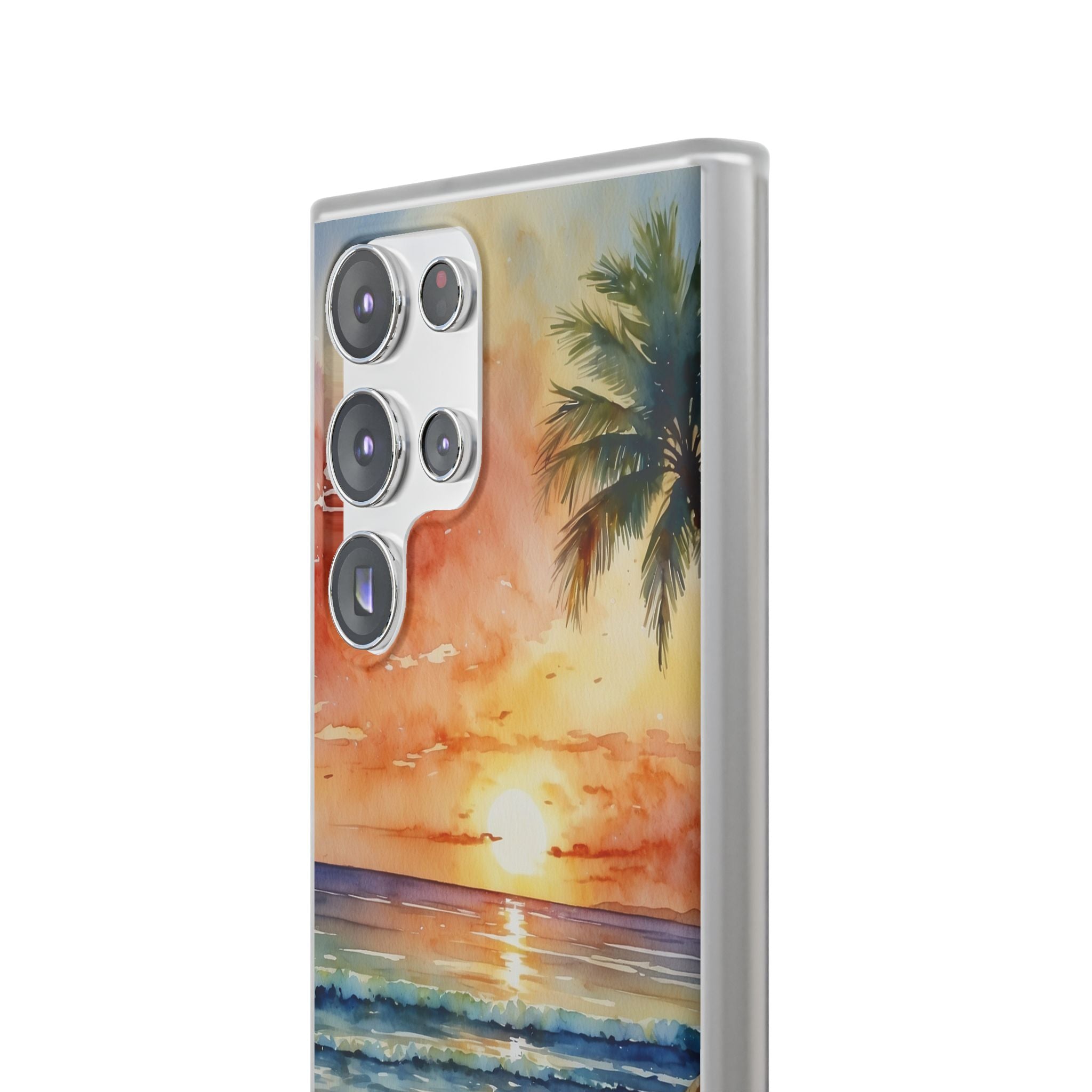 Sunset Palm Samsung S23 Ultra Case - Soft