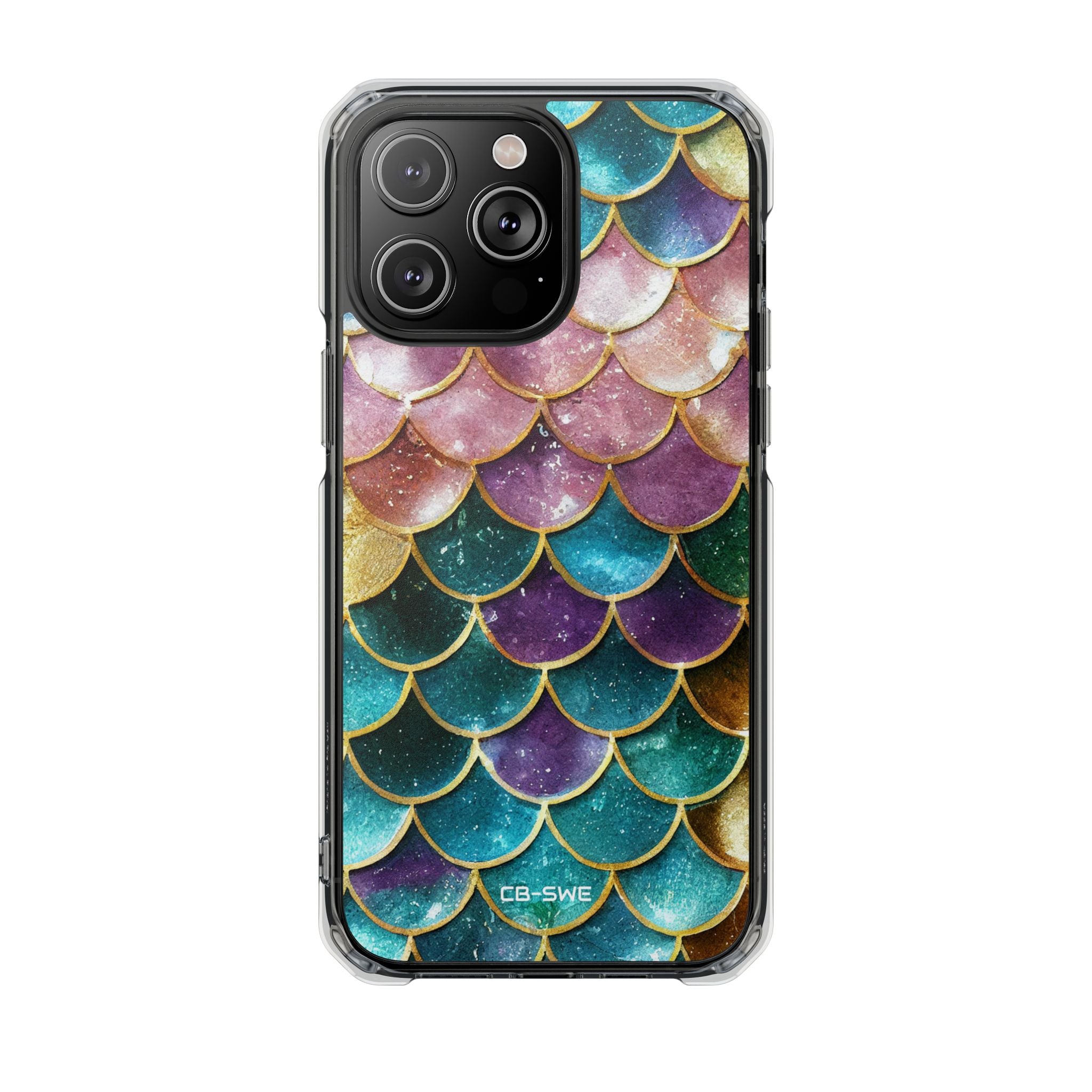 Mermaid Scale Radiance iPhone Case - Impact