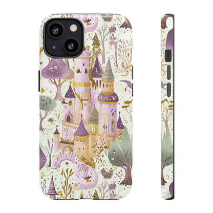 Fairytale Castles Pastel Dream - Protective Phone Case