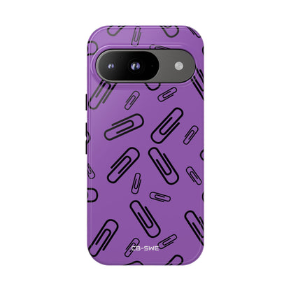 Paperclips Dance Playfully - Google Pixel Case