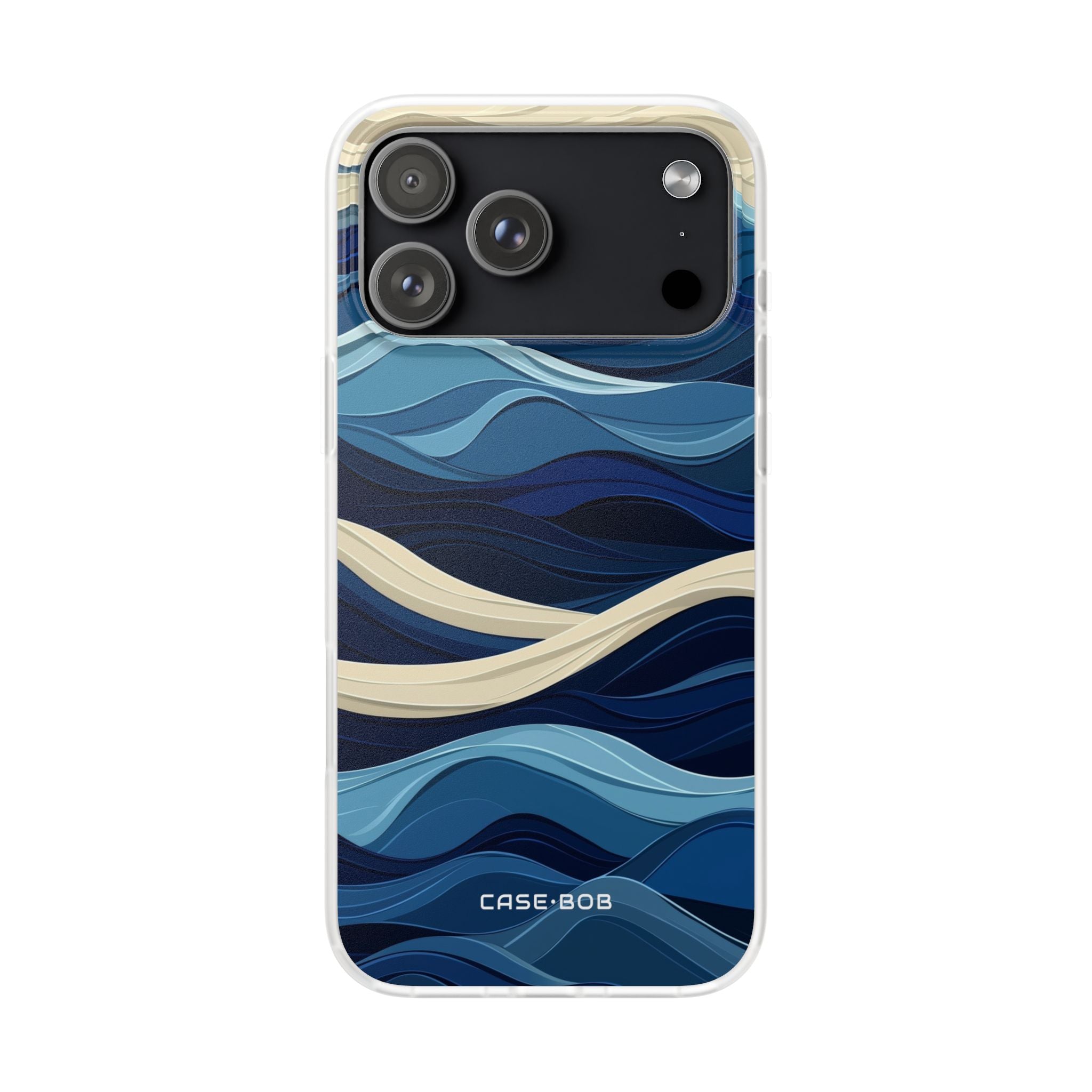 Ocean Rhythm iPhone 17 Pro Max Case - Soft