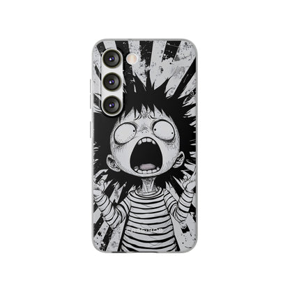 Screaming Stripes Samsung S23 Case - Soft