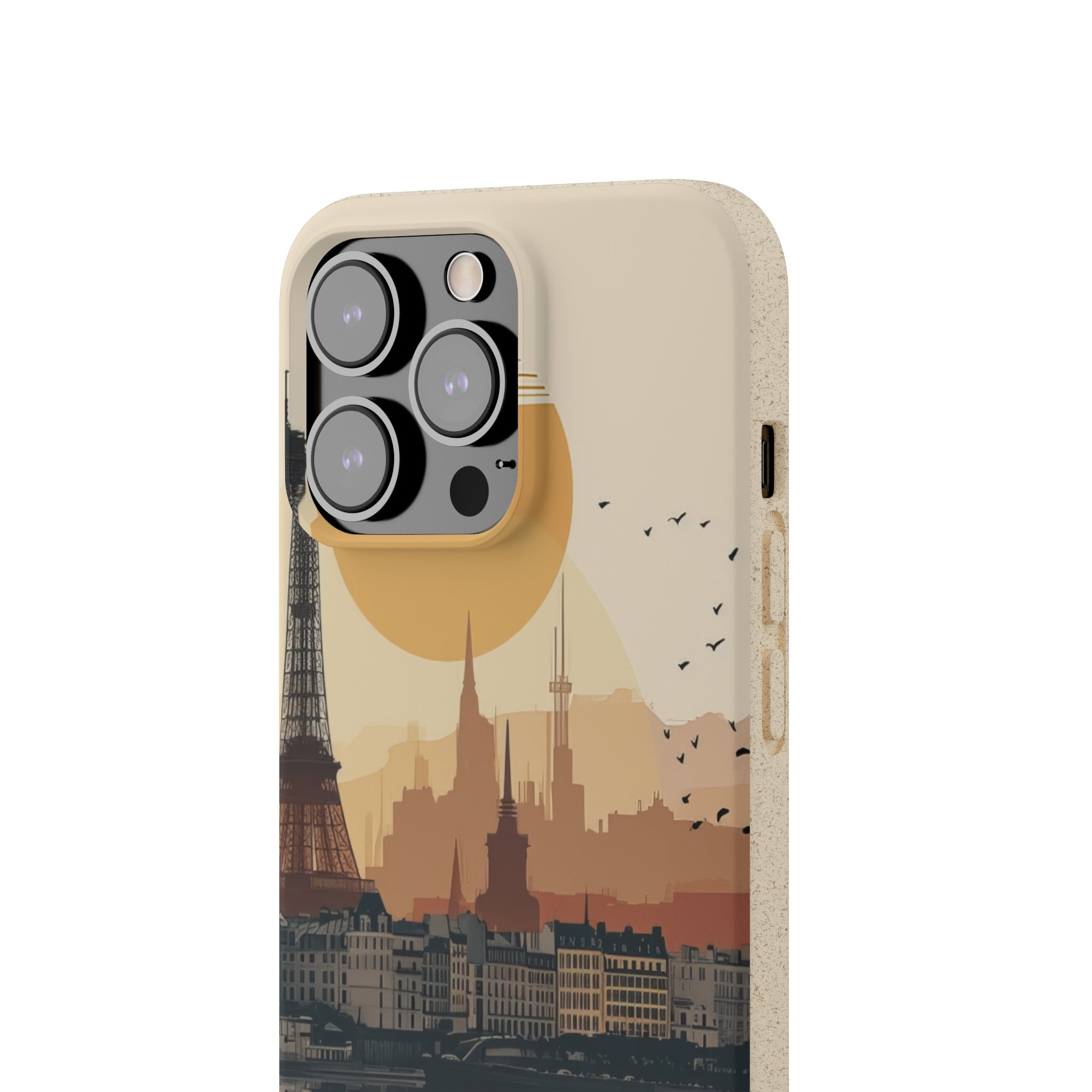 Parisian Sunset Serenity | Biodegradable Phone Case