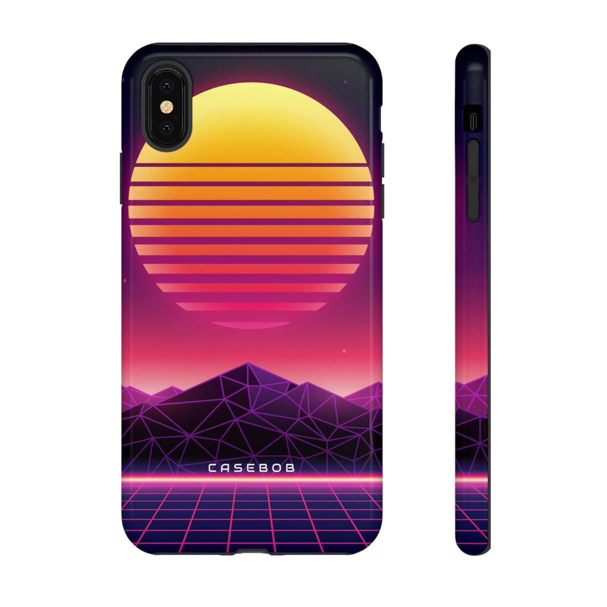 Retro Futurism Art iPhone Case |Tough|