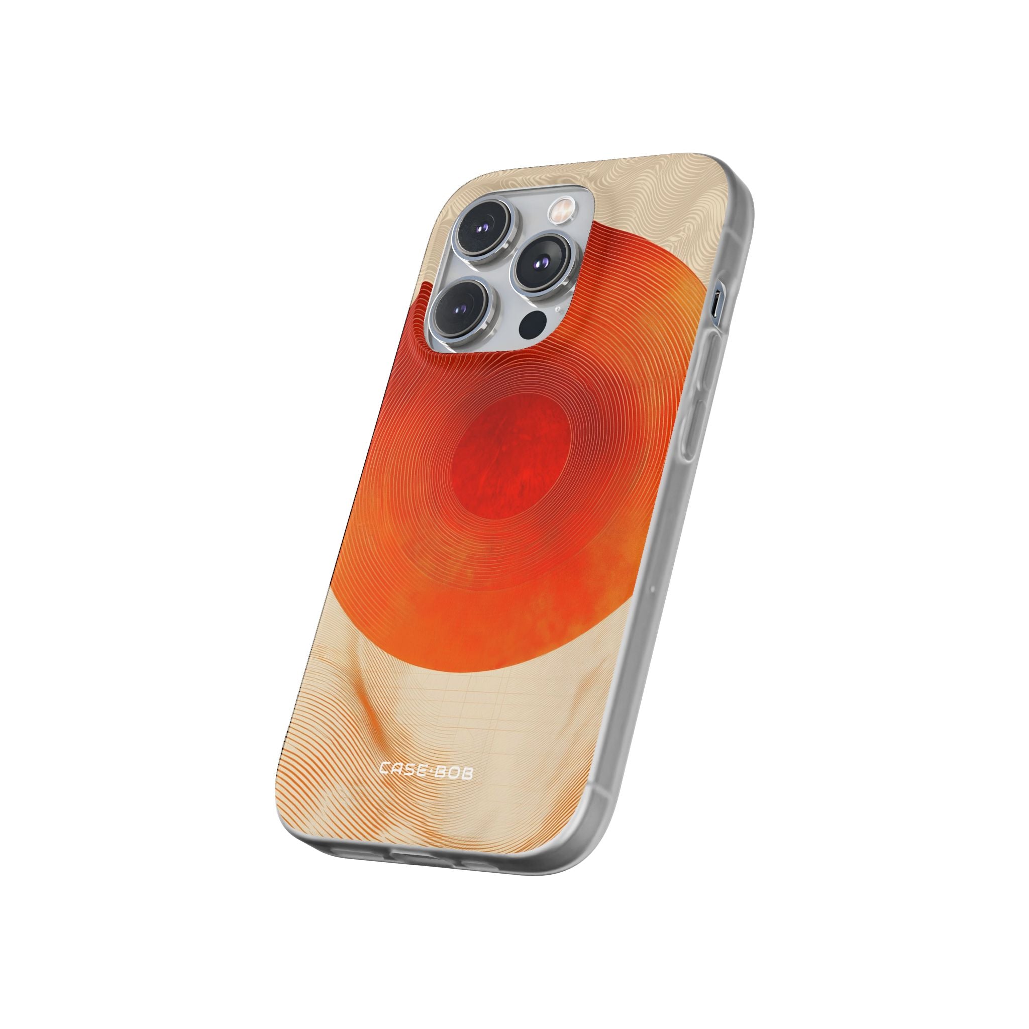 Sunburst Swirl iPhone 14 Pro Case - Soft