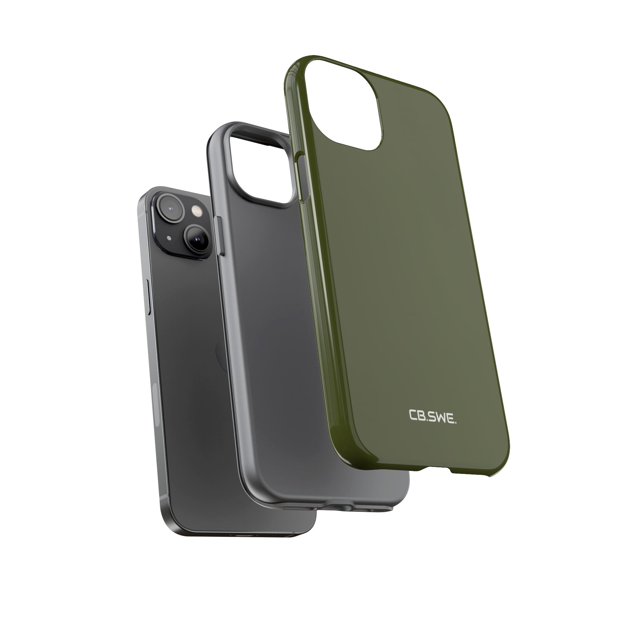 Armeegrüne iPhone-Hülle – Robust