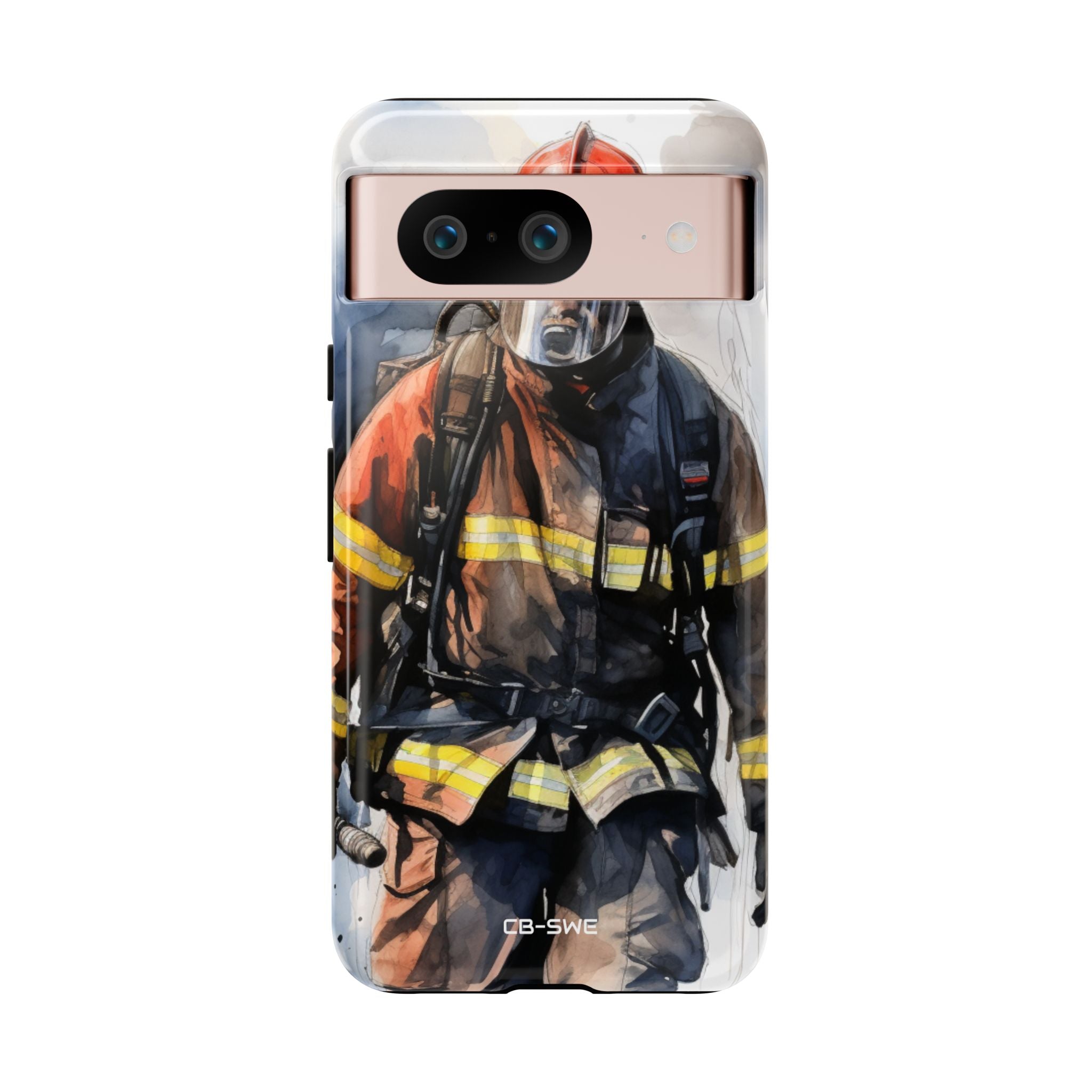 Firefighter In Motion - Google Pixel Case