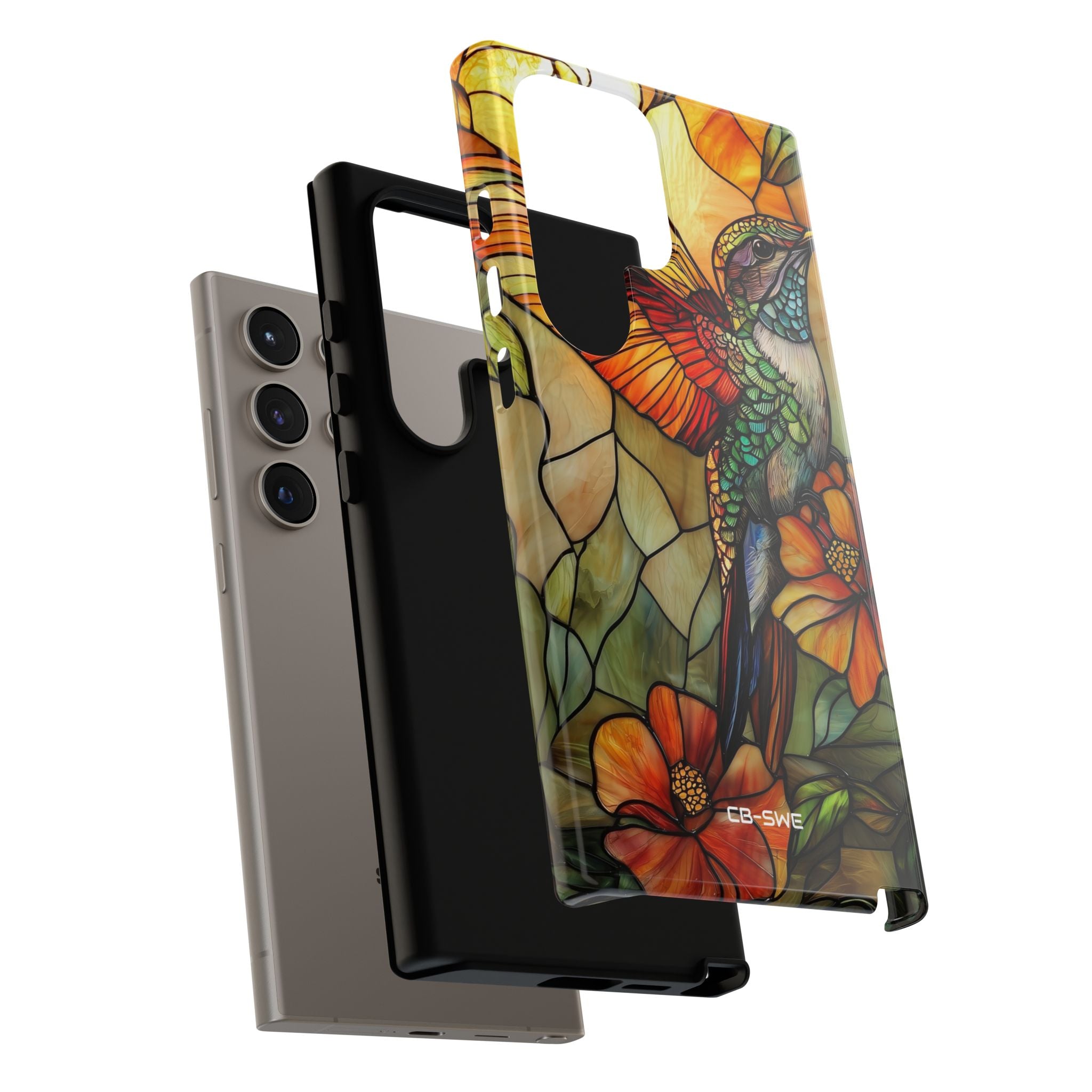 Hummingbird Dances Among Flowers - Samsung Case