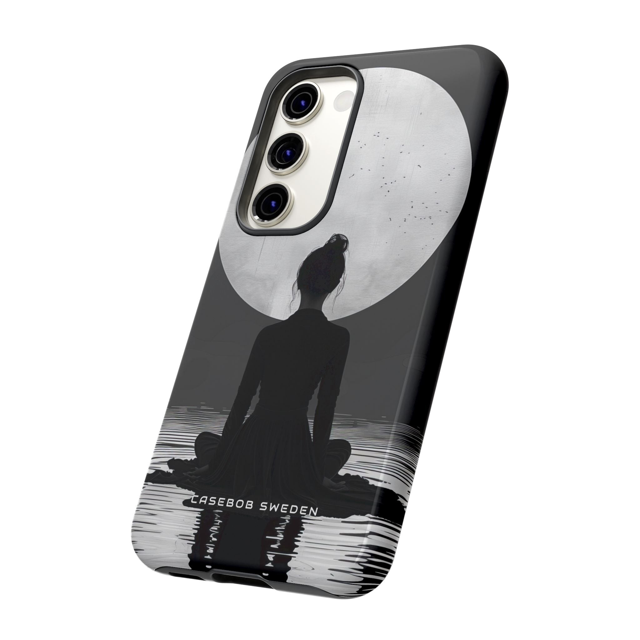 Zen Serenity Moon Reflection Samsung S23 - Tough Phone Case