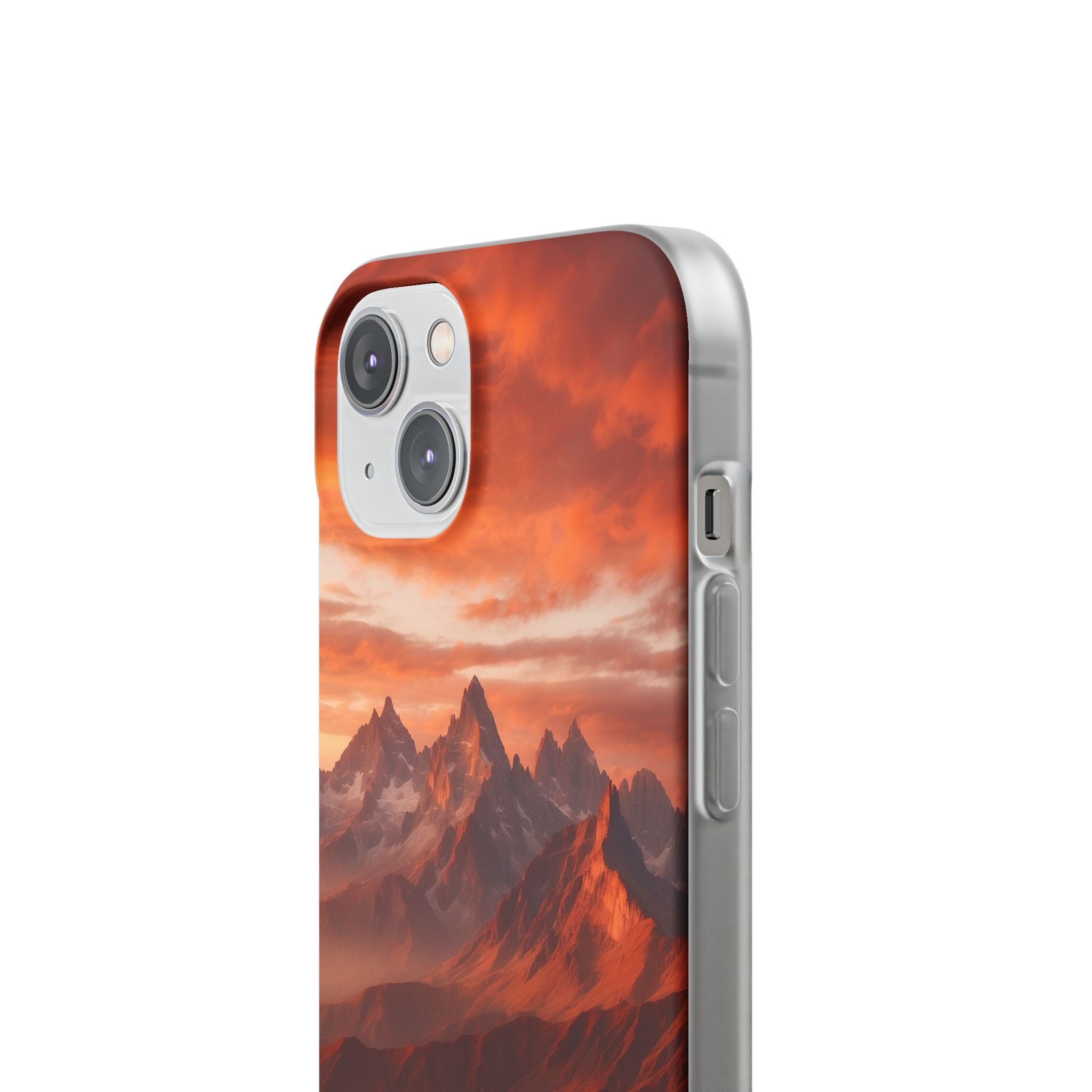 Jagged Glow iPhone 14 Case - Soft