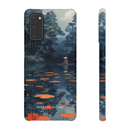 Tranquil Lotus Reflections Samsung S20 - Slim Phone Case