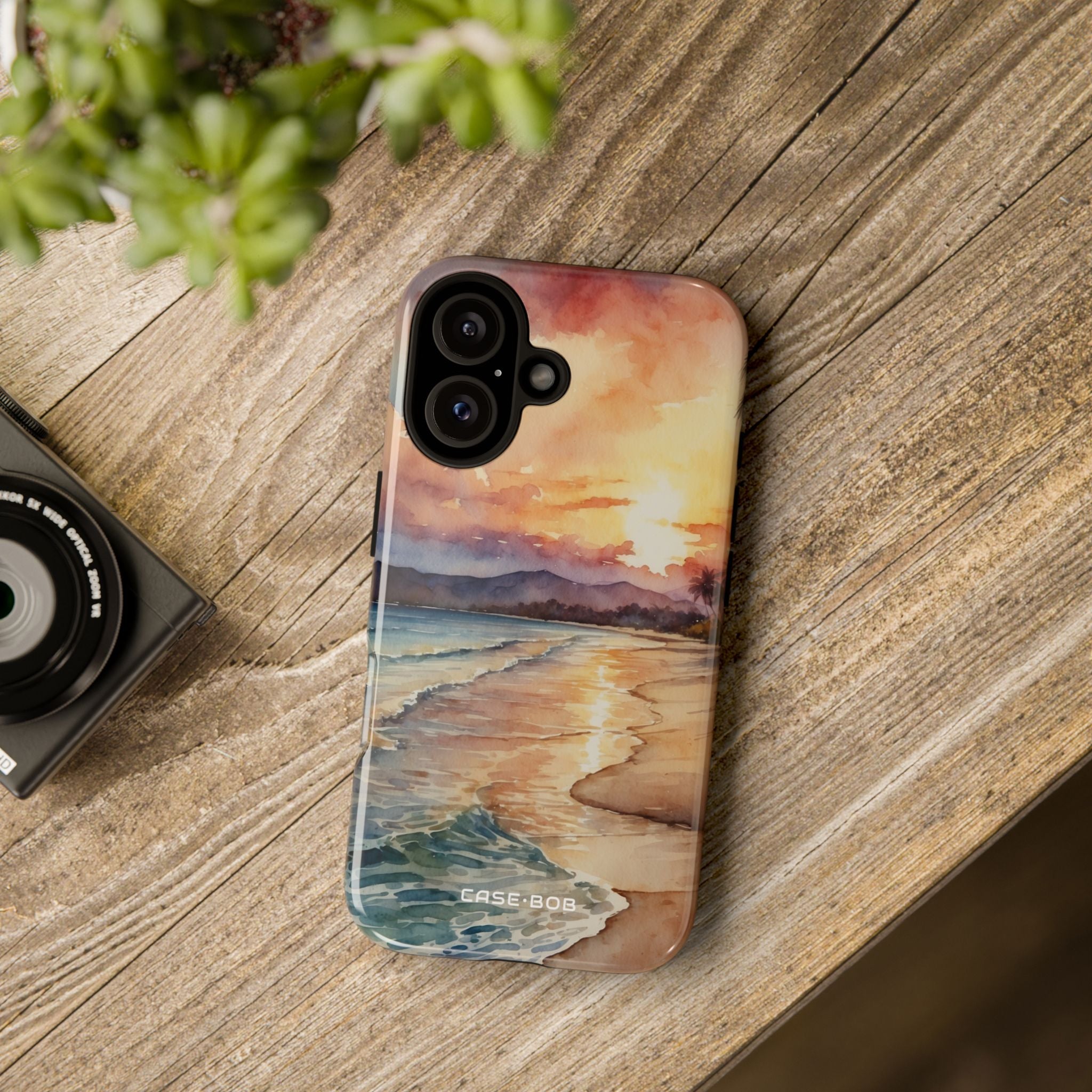 Sunset Reflection iPhone 16 Case - Tough