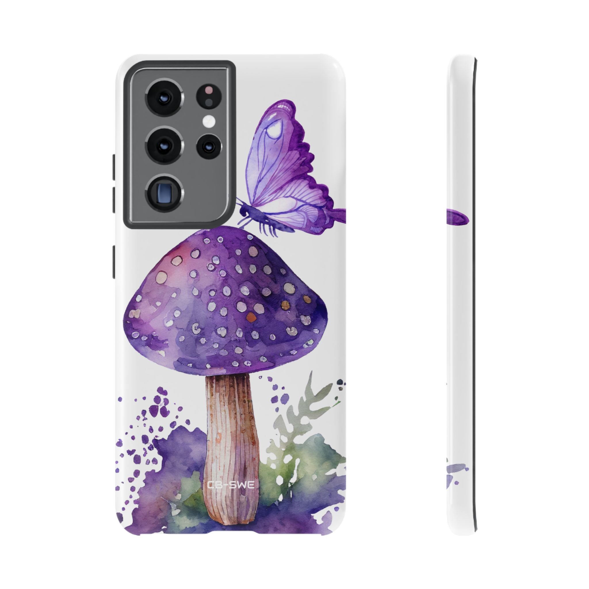 Whimsical Butterfly Perch - Samsung Case