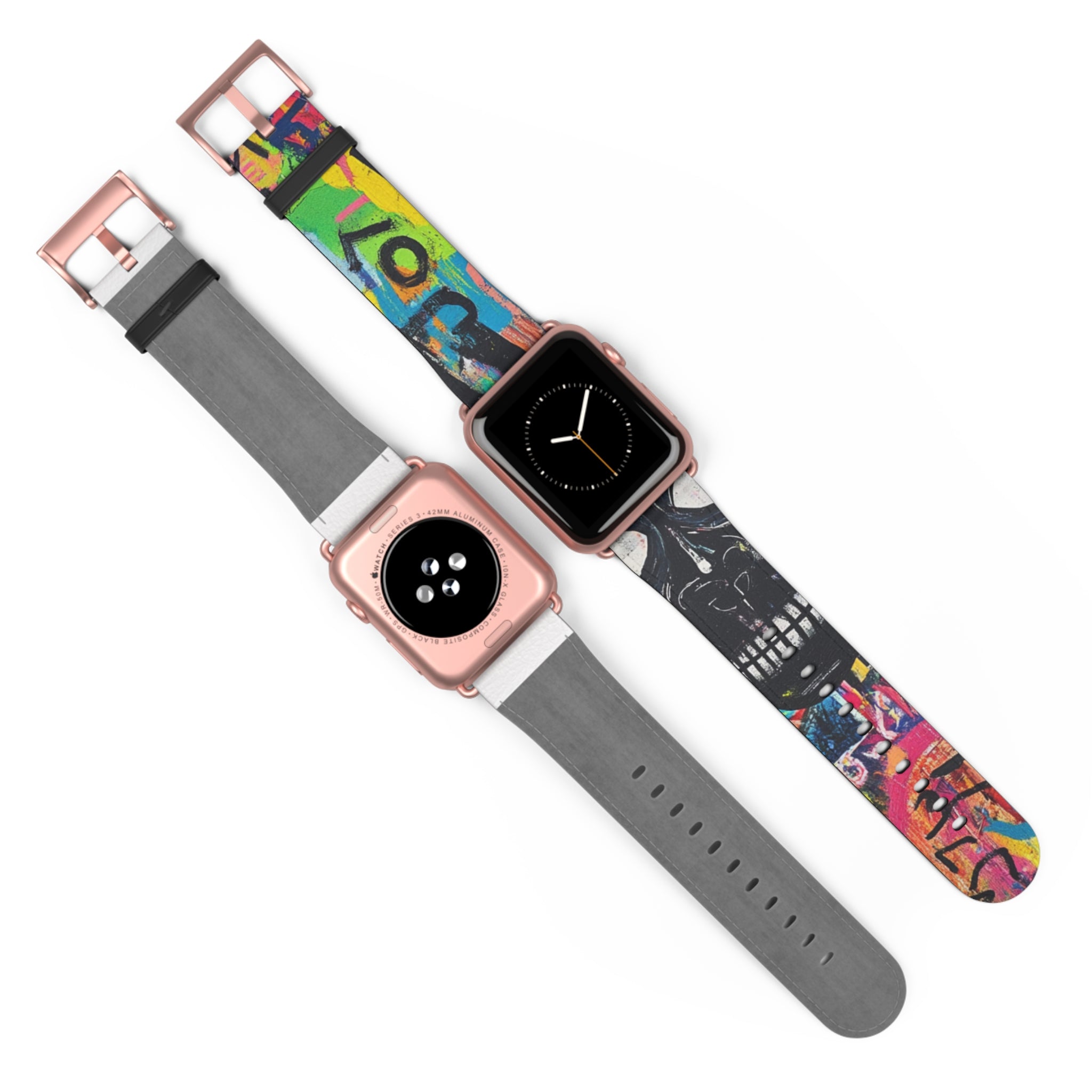 Neon Skull Burst - Watch Band