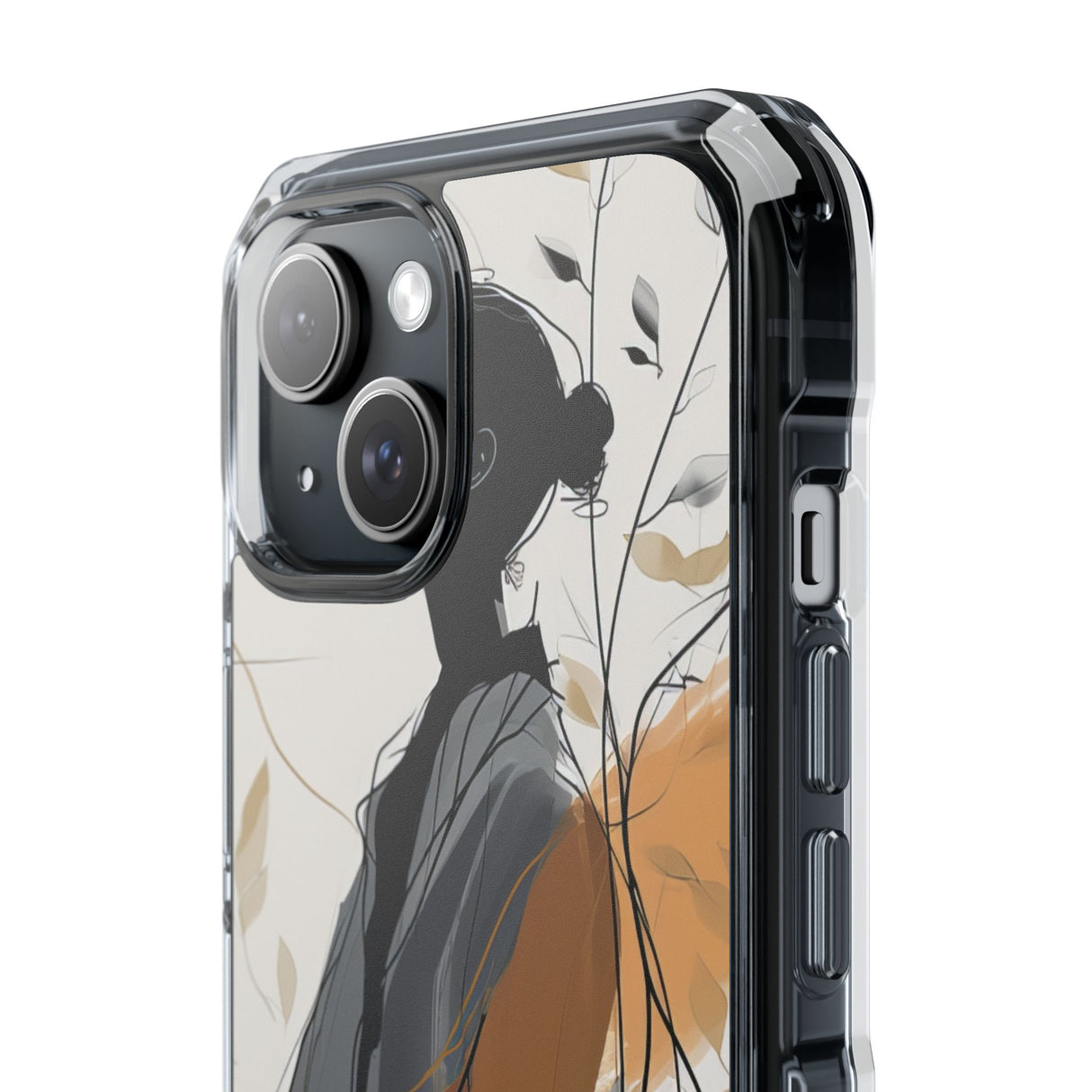 Silhouette Harmony - Phone Case for iPhone (Clear Impact - Magnetic)