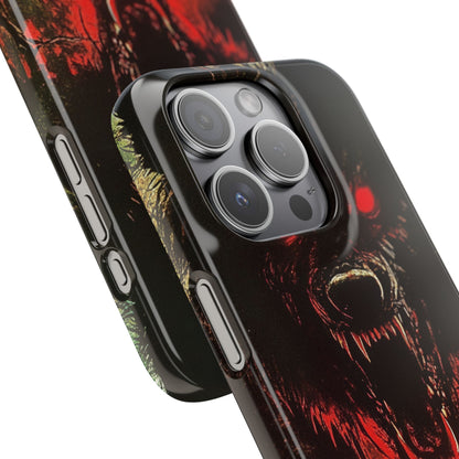 Bloodmoon Wolf's Lament iPhone 15 - Slim Phone Case