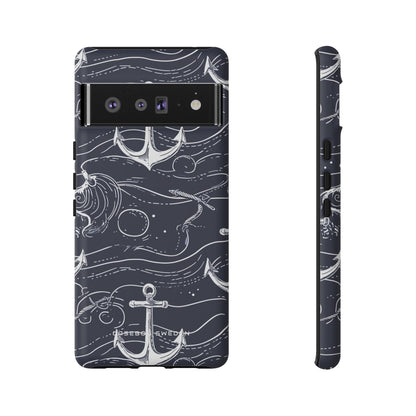 Gradient Anchorflow Waves Google Pixel 6 - Tough Phone Case