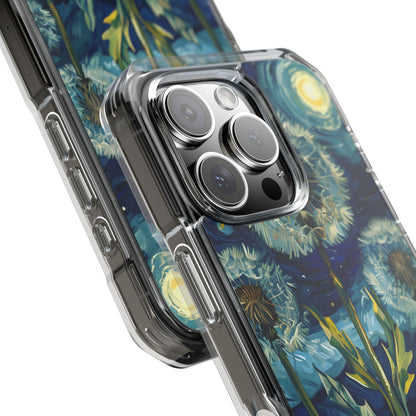 Dandelions Under Starlight iPhone Case - Impact