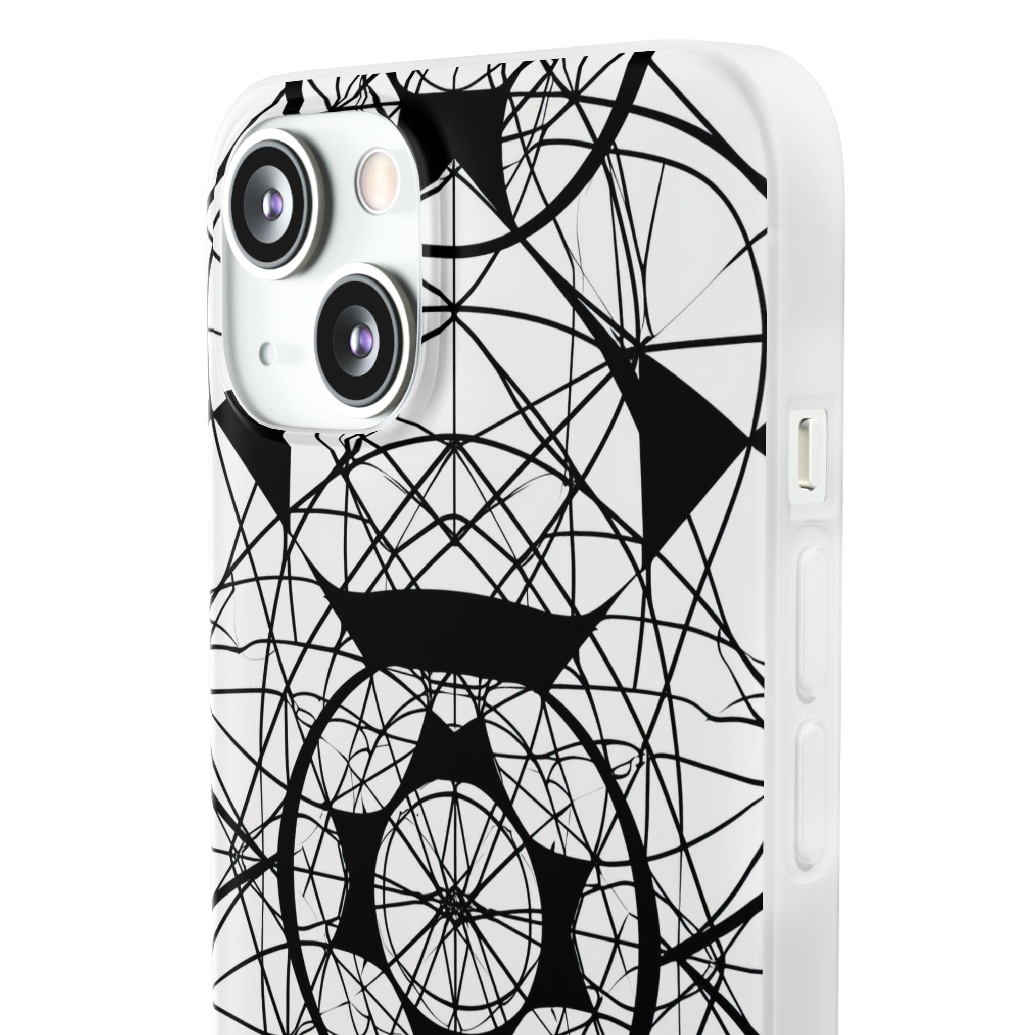 Geometric Hypnosis | Flexible Phone Case for iPhone