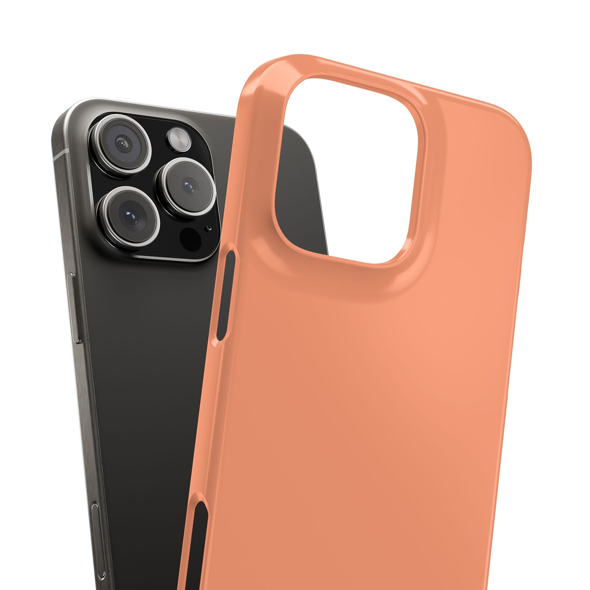 Light Salmon iPhone 16 - Slim Phone Case