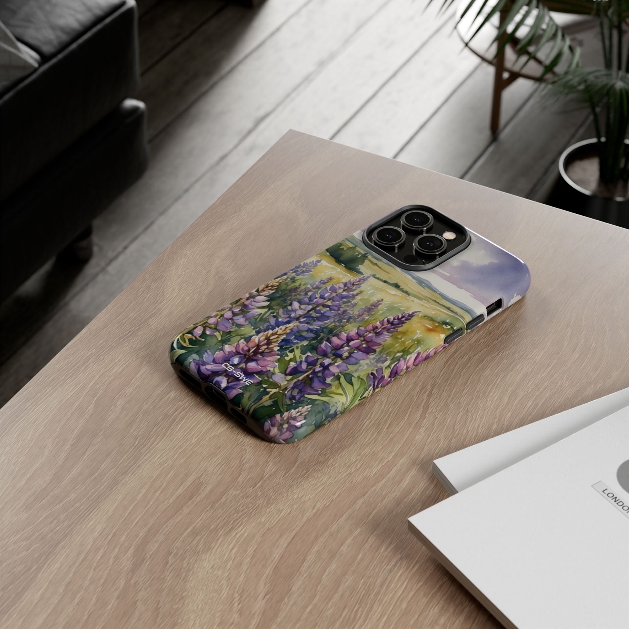 Lupins Dance Light - iPhone Case
