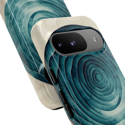Waves Embrace Circles - Google Pixel Case