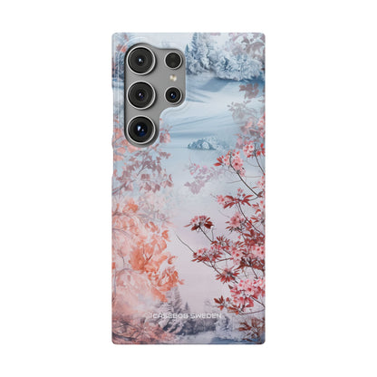 Floral Serenity Case - Slim Samsung S24 Phone Case