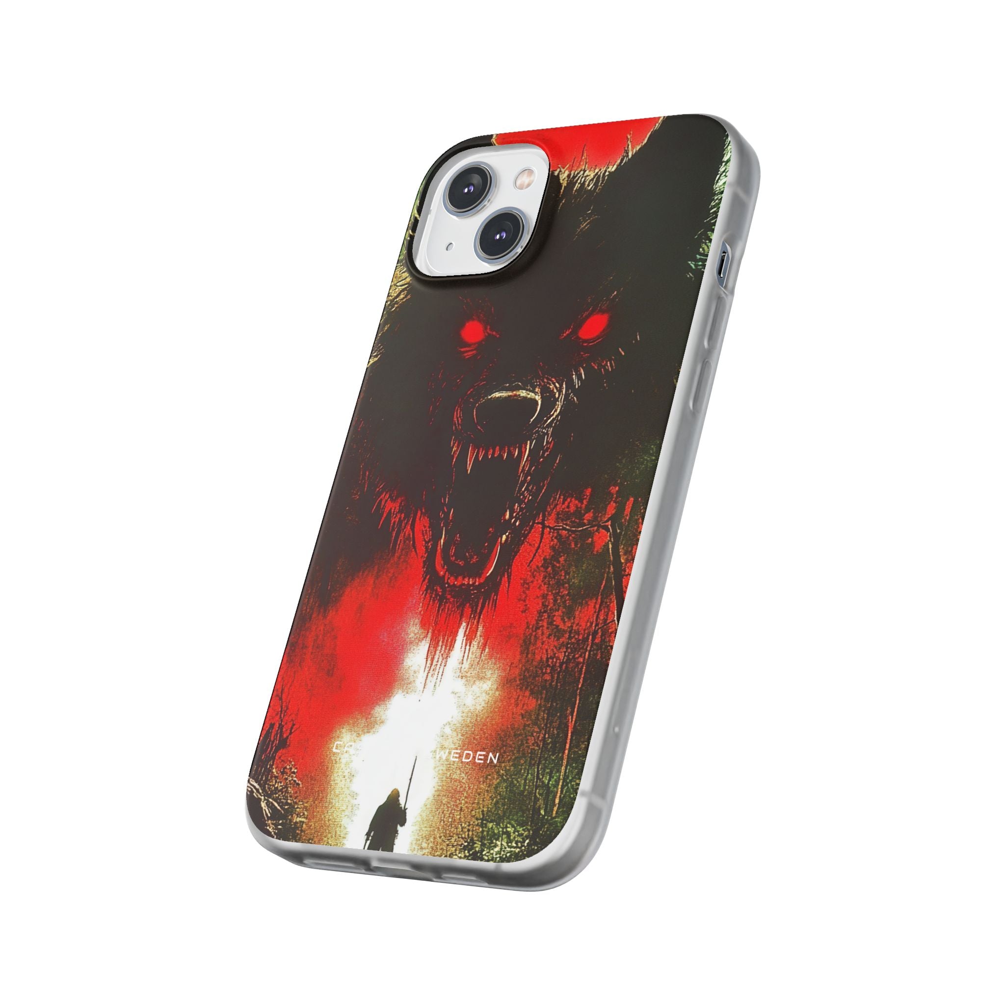 Bloodmoon Wolf's Lament iPhone 14 - Flexi Phone Case