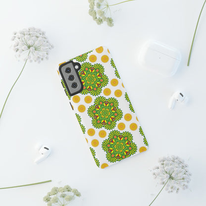 Lime Mandela - Protective Phone Case